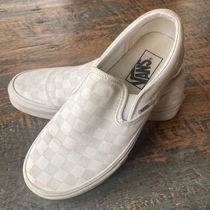 Vans Classic SlipOn sneakers shoes canvas skate 5.5 men 7.0 womens Slip On
